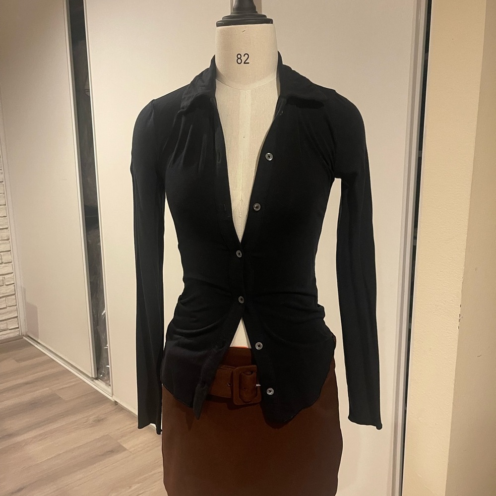 Aritzia Wilfred Button-Up Top